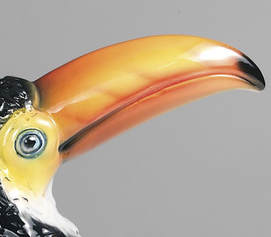 Toucan en céramique 36cm