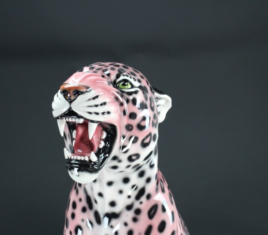 Pink leopard 86cm