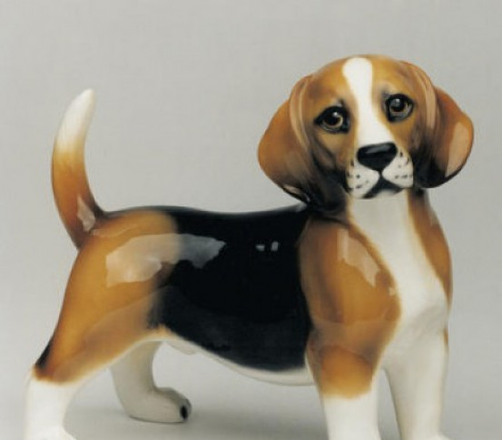 Ceramic Beagle