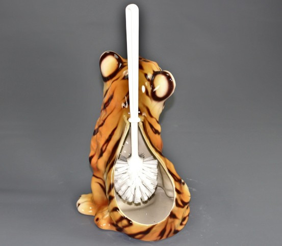 Little tiger brush holder