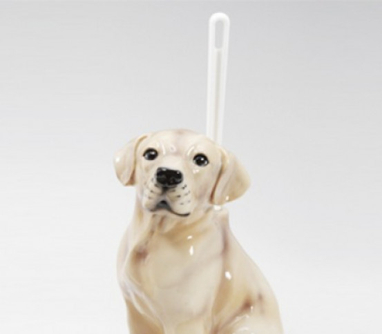 WC brush holder Labrador
