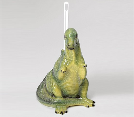 WC brush holder Dinosaur 