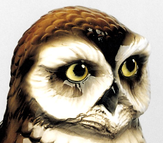 WC brush holder Owl