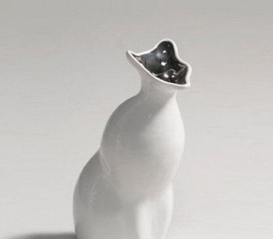 Vase Katze